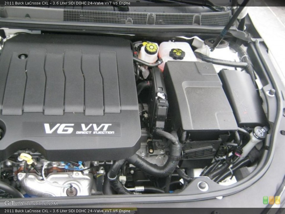 3.6 Liter SIDI DOHC 24-Valve VVT V6 Engine for the 2011 Buick LaCrosse #47395676