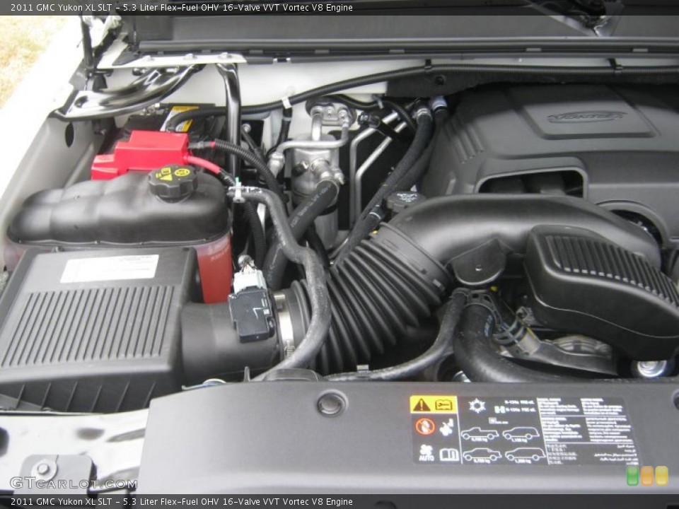 5.3 Liter Flex-Fuel OHV 16-Valve VVT Vortec V8 Engine for the 2011 GMC Yukon #47398574
