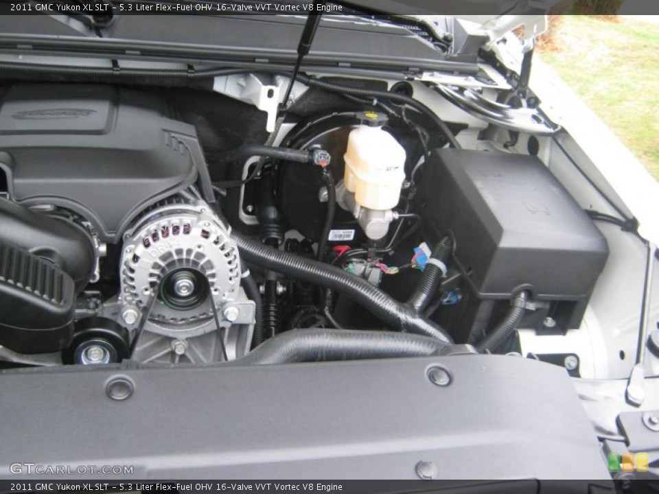 5.3 Liter Flex-Fuel OHV 16-Valve VVT Vortec V8 Engine for the 2011 GMC Yukon #47398580