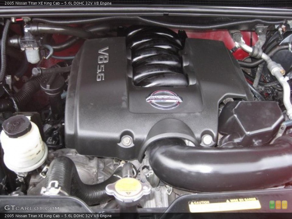 5.6L DOHC 32V V8 Engine for the 2005 Nissan Titan #47406593