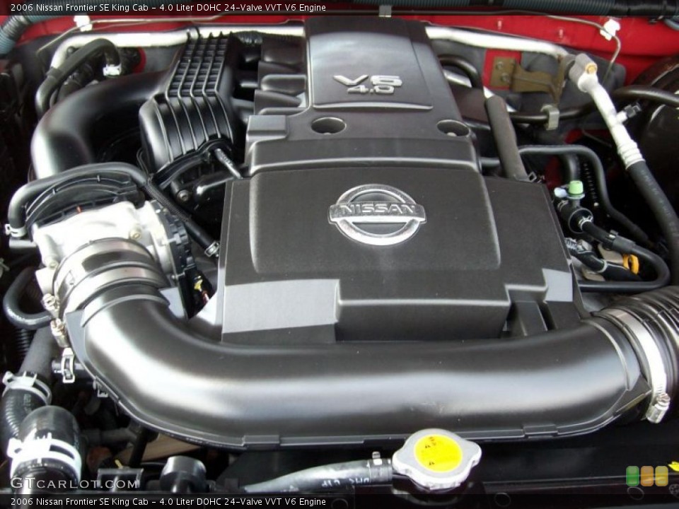 4.0 Liter DOHC 24-Valve VVT V6 Engine for the 2006 Nissan Frontier #47409449