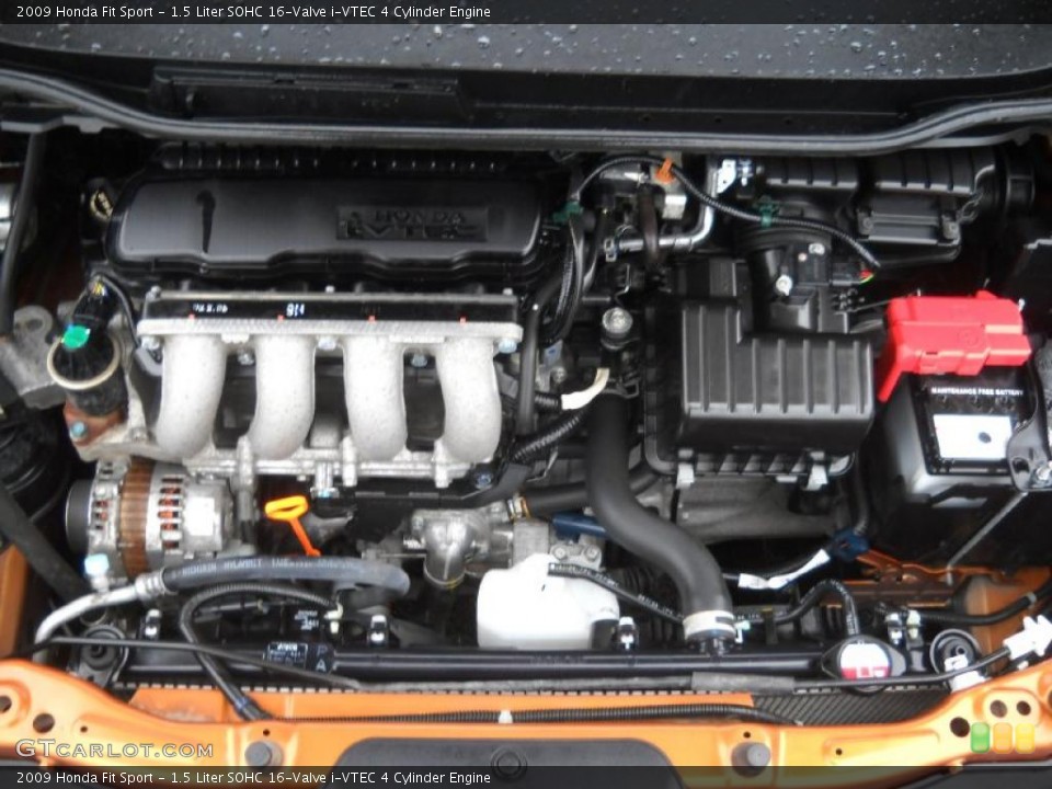 1.5 Liter SOHC 16-Valve i-VTEC 4 Cylinder Engine for the 2009 Honda Fit #47417333