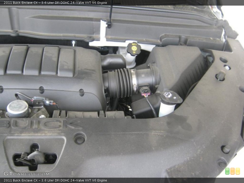 3.6 Liter DFI DOHC 24-Valve VVT V6 Engine for the 2011 Buick Enclave #47419208