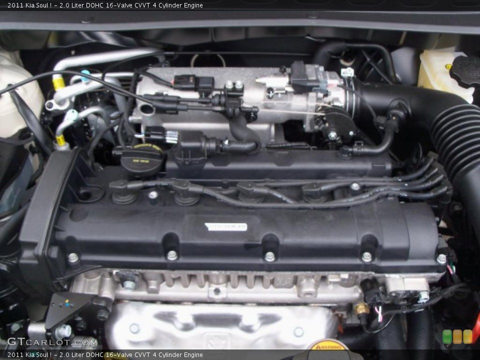 2.0 Liter DOHC 16-Valve CVVT 4 Cylinder Engine for the 2011 Kia Soul #47420054