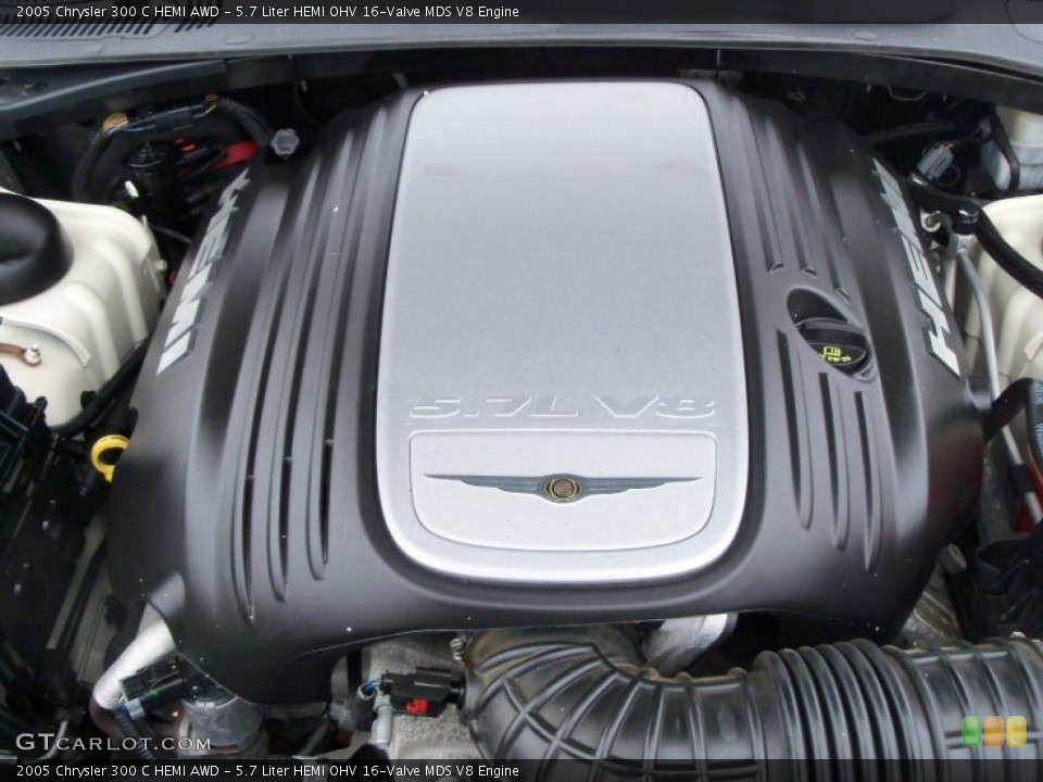 5.7 Liter HEMI OHV 16-Valve MDS V8 Engine for the 2005 Chrysler 300 #47420976