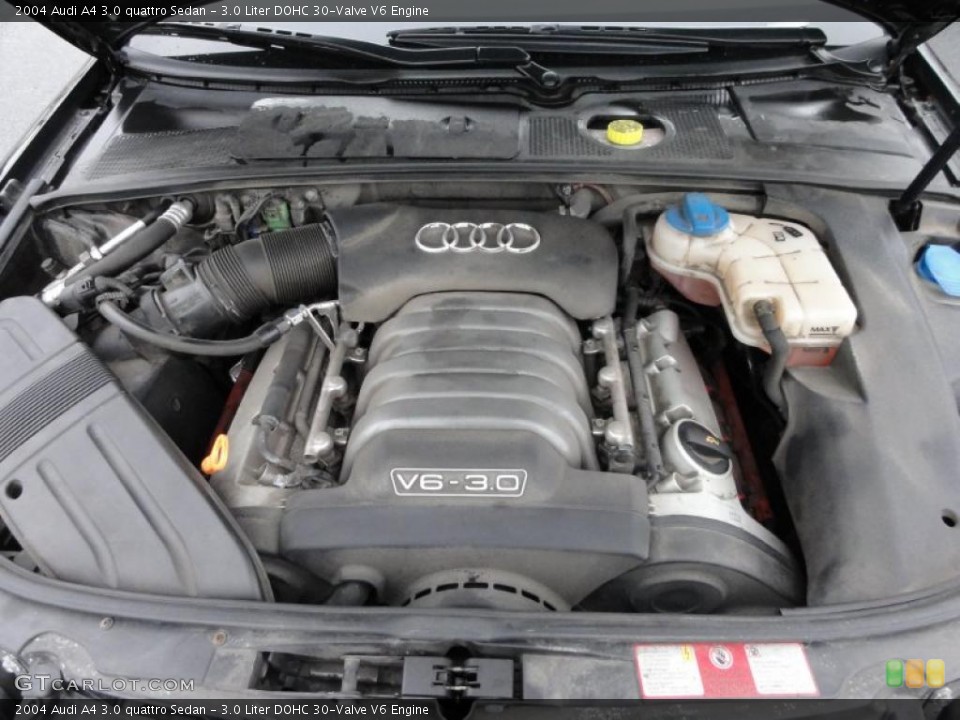 3.0 Liter DOHC 30-Valve V6 Engine for the 2004 Audi A4 #47421768