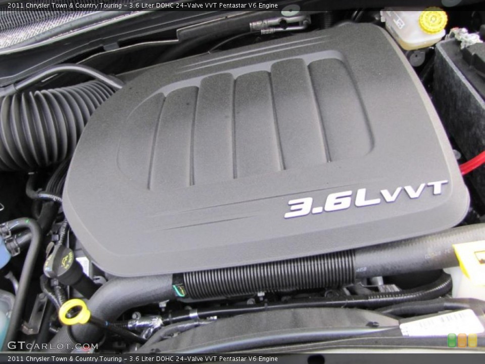 3.6 Liter DOHC 24-Valve VVT Pentastar V6 Engine for the 2011 Chrysler Town & Country #47425047