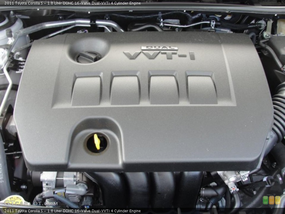 1.8 Liter DOHC 16-Valve Dual-VVTi 4 Cylinder Engine for the 2011 Toyota Corolla #47425641