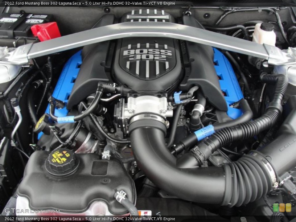 5.0 Liter Hi-Po DOHC 32-Valve Ti-VCT V8 Engine for the 2012 Ford Mustang #47432976