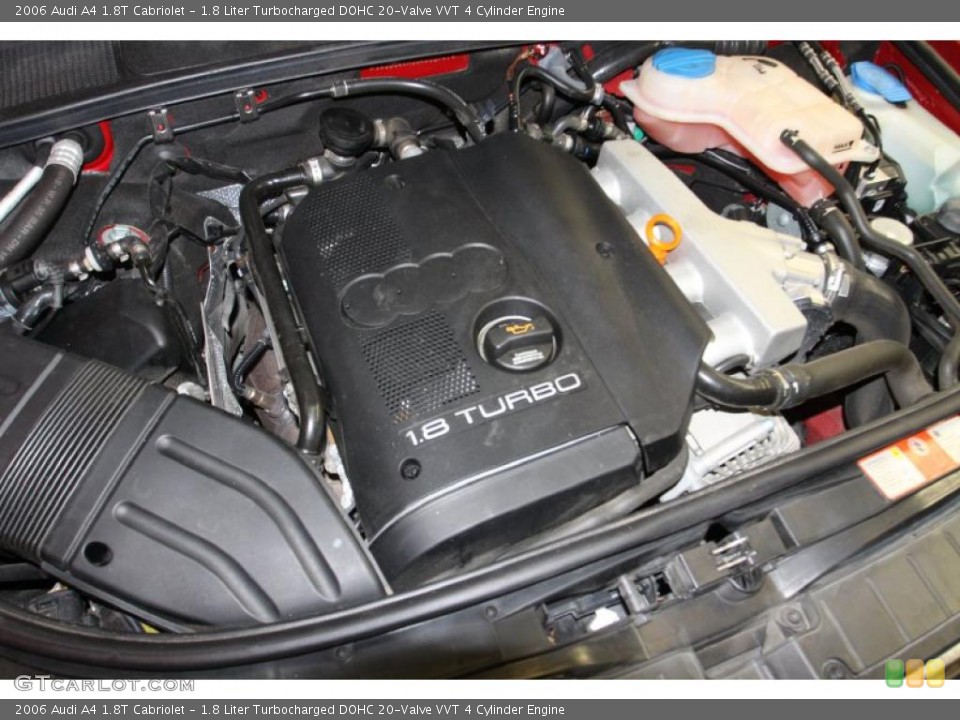 1.8 Liter Turbocharged DOHC 20-Valve VVT 4 Cylinder Engine for the 2006 Audi A4 #47434266