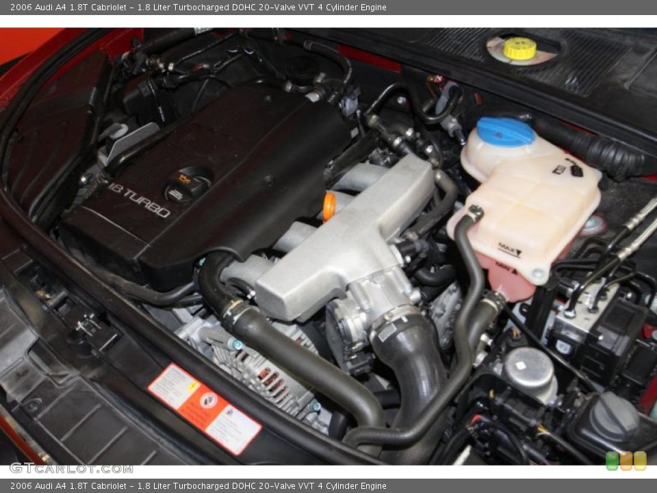 1.8 Liter Turbocharged DOHC 20-Valve VVT 4 Cylinder Engine for the 2006 Audi A4 #47434278