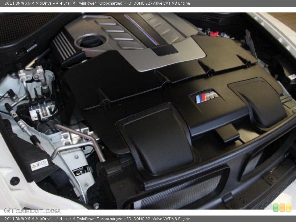 4.4 Liter M TwinPower Turbocharged HPDI DOHC 32-Valve VVT V8 Engine for the 2011 BMW X6 M #47438742