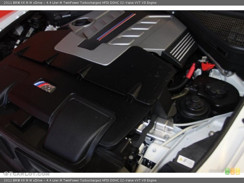4.4 Liter M TwinPower Turbocharged HPDI DOHC 32-Valve VVT V8 Engine for the 2011 BMW X6 M #47438751