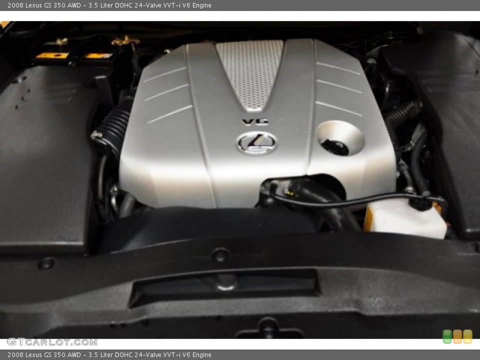 3.5 Liter DOHC 24-Valve VVT-i V6 Engine for the 2008 Lexus GS #47439855