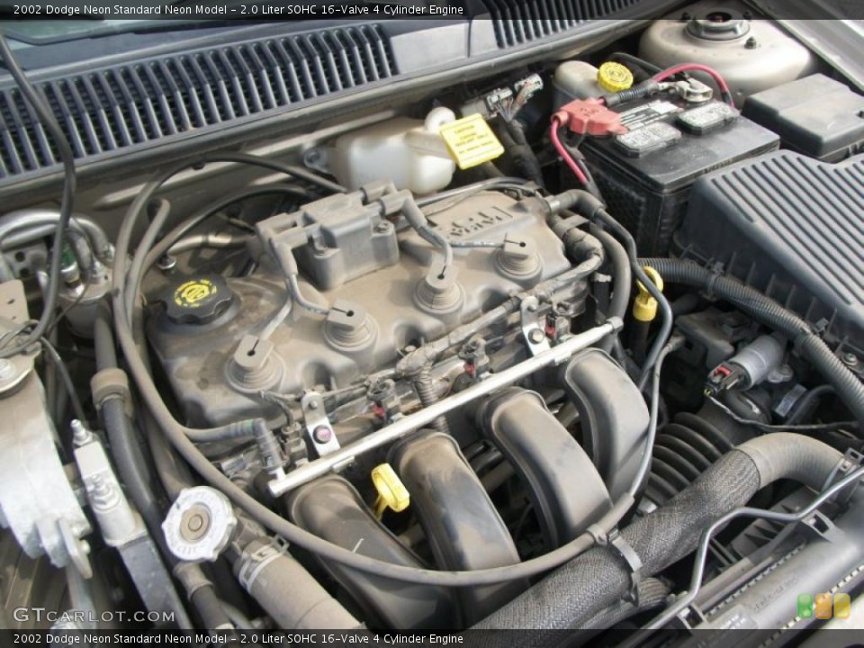 2.0 Liter SOHC 16-Valve 4 Cylinder Engine for the 2002 Dodge Neon #47449015