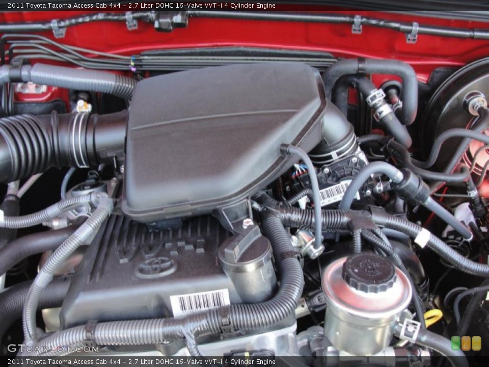 2.7 Liter DOHC 16-Valve VVT-i 4 Cylinder Engine for the 2011 Toyota Tacoma #47457214