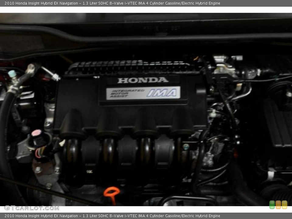 1.3 Liter SOHC 8-Valve i-VTEC IMA 4 Cylinder Gasoline/Electric Hybrid Engine for the 2010 Honda Insight #47457424