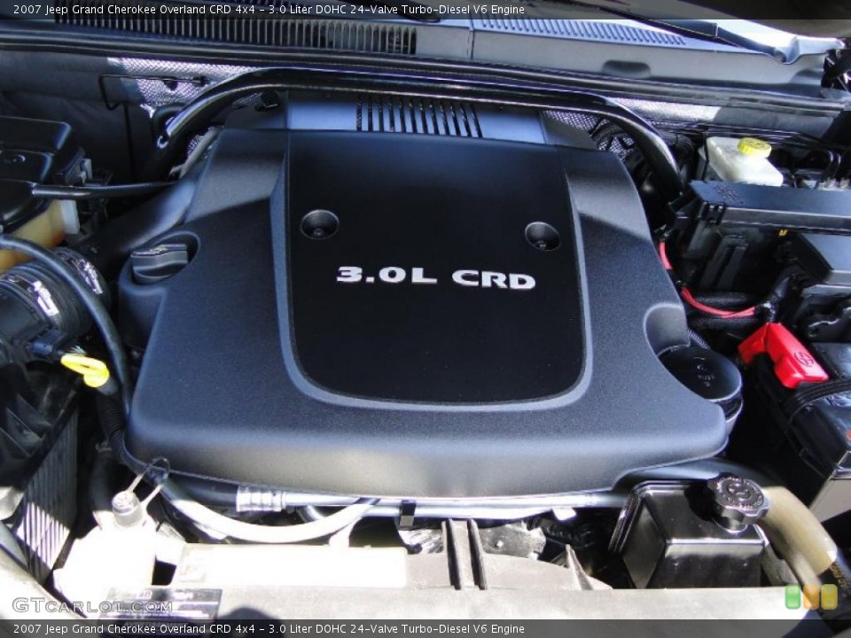 3.0 Liter DOHC 24-Valve Turbo-Diesel V6 Engine for the 2007 Jeep Grand Cherokee #47462077