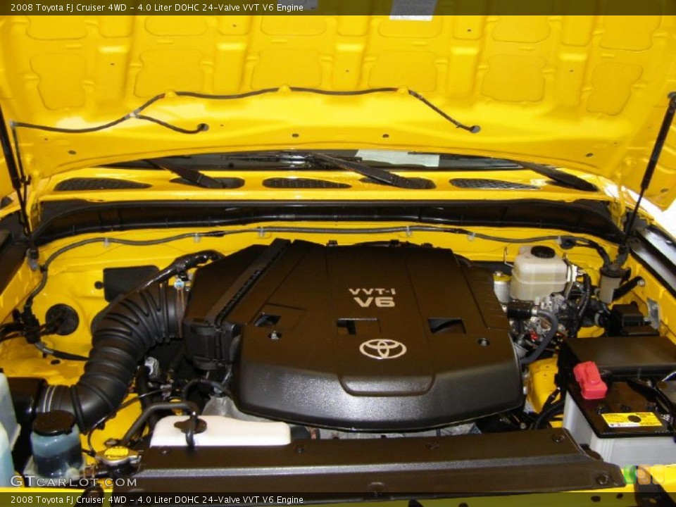 4.0 Liter DOHC 24-Valve VVT V6 Engine for the 2008 Toyota FJ Cruiser #47476655