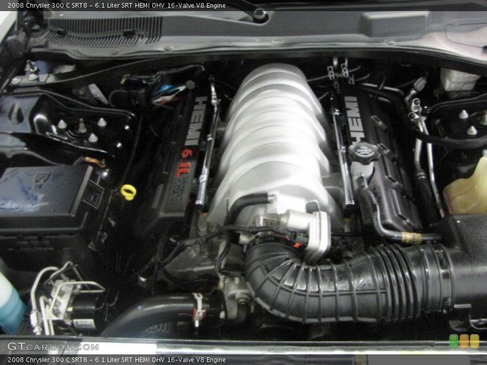 6.1 Liter SRT HEMI OHV 16-Valve V8 Engine for the 2008 Chrysler 300 #47478215