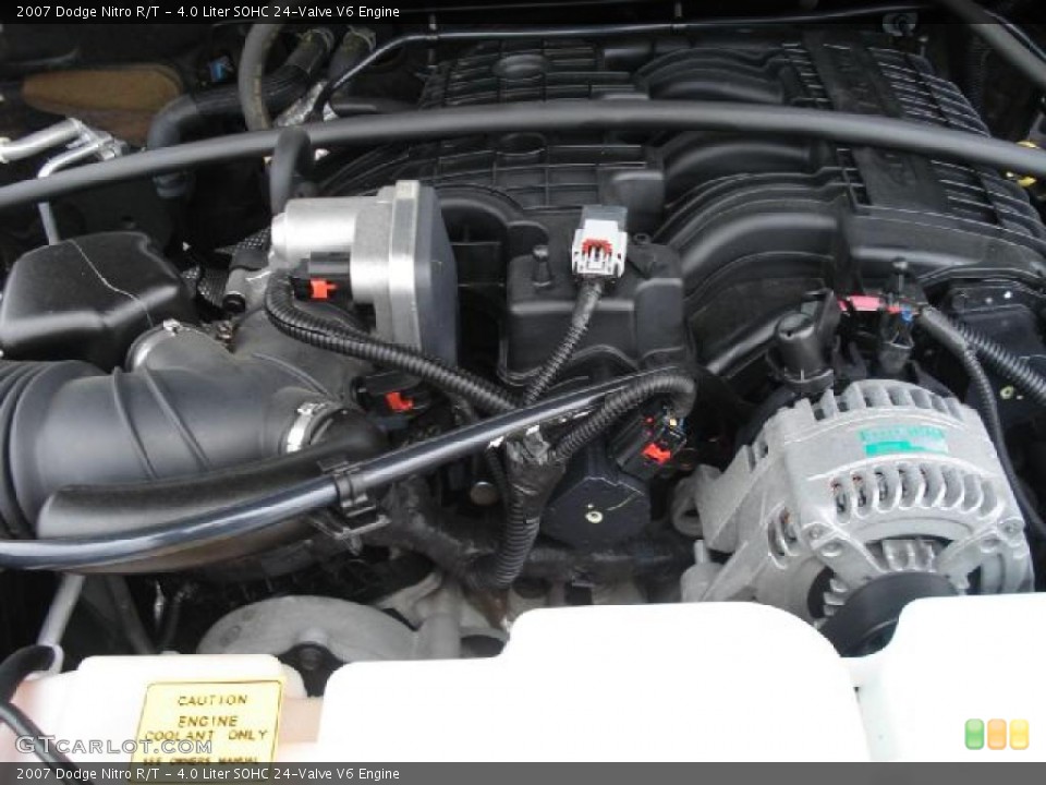 4.0 Liter SOHC 24-Valve V6 Engine for the 2007 Dodge Nitro #47486888