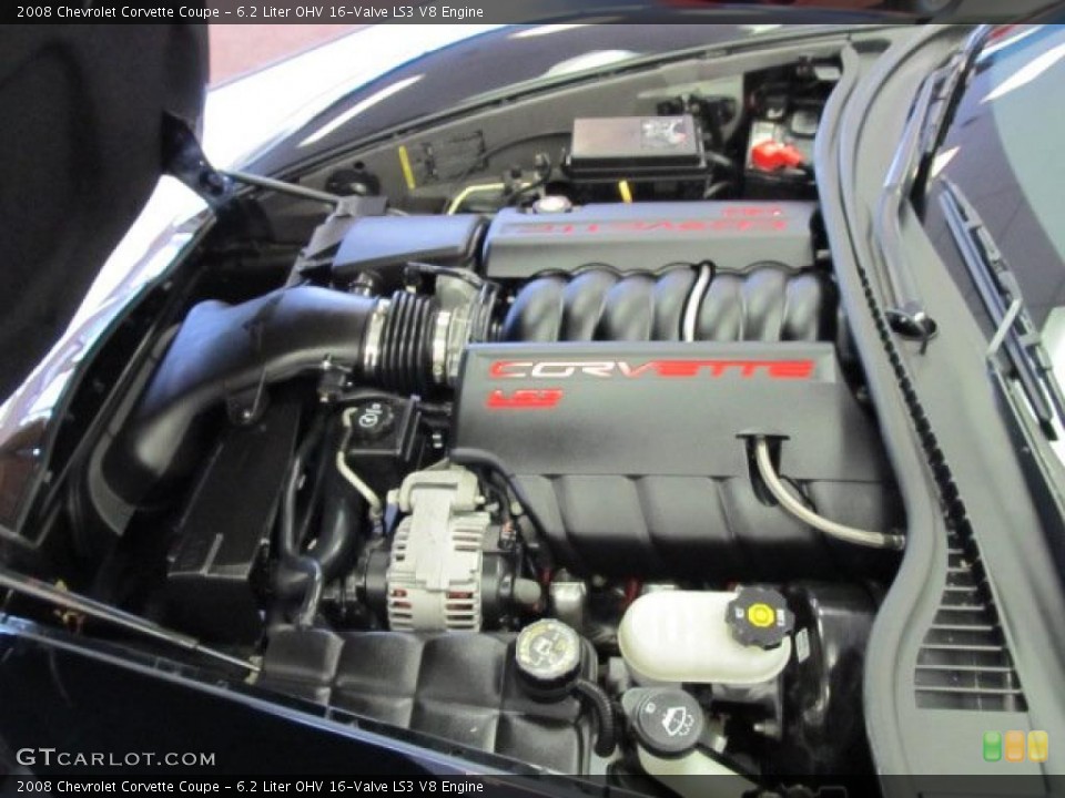 6.2 Liter OHV 16-Valve LS3 V8 Engine for the 2008 Chevrolet Corvette #47488957