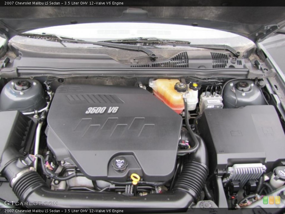 3.5 Liter OHV 12-Valve V6 Engine for the 2007 Chevrolet Malibu #47490777