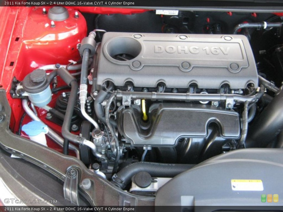2.4 Liter DOHC 16-Valve CVVT 4 Cylinder Engine for the 2011 Kia Forte Koup #47497257