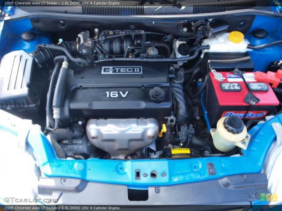 1.6L DOHC 16V 4 Cylinder Engine for the 2005 Chevrolet Aveo #47502796