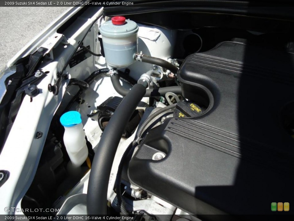 2.0 Liter DOHC 16-Valve 4 Cylinder Engine for the 2009 Suzuki SX4 #47515597