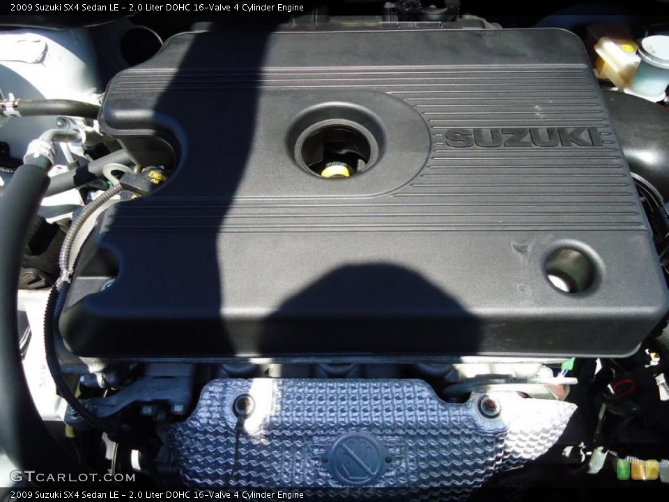 2.0 Liter DOHC 16-Valve 4 Cylinder Engine for the 2009 Suzuki SX4 #47515612