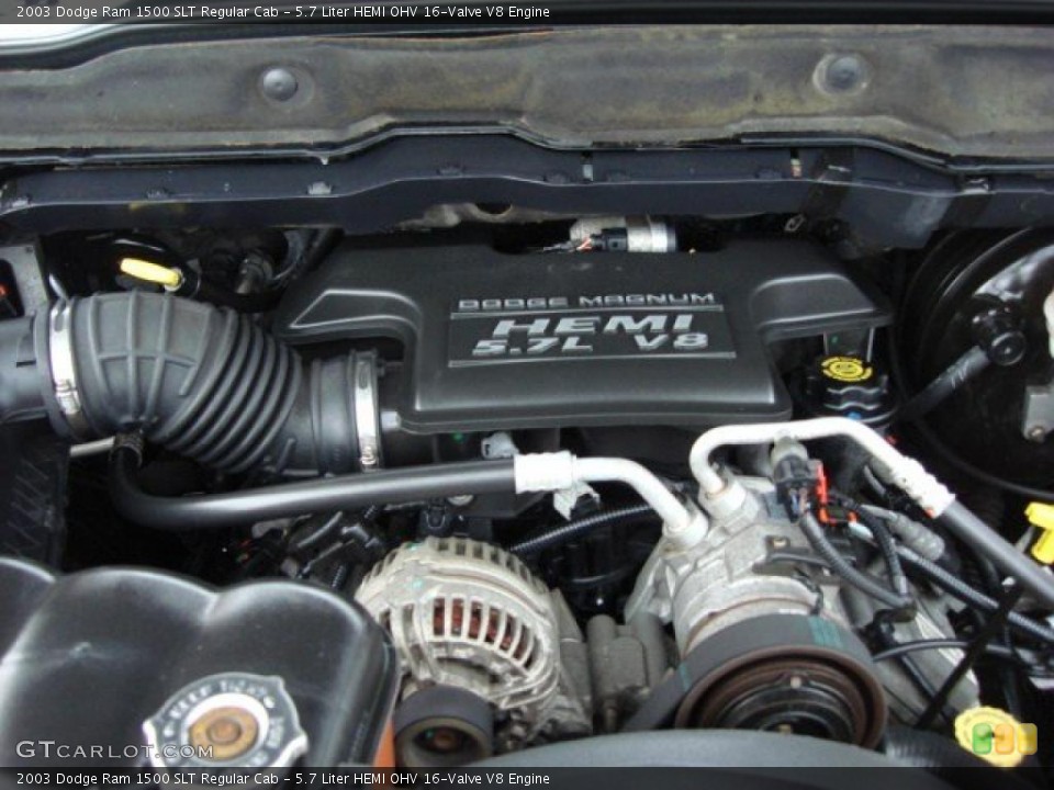 5.7 Liter HEMI OHV 16-Valve V8 Engine for the 2003 Dodge Ram 1500 #47517172
