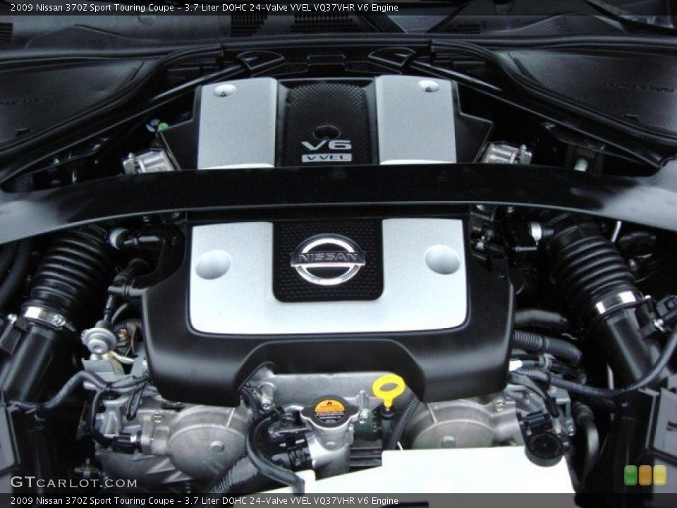 3.7 Liter DOHC 24-Valve VVEL VQ37VHR V6 Engine for the 2009 Nissan 370Z #47517532
