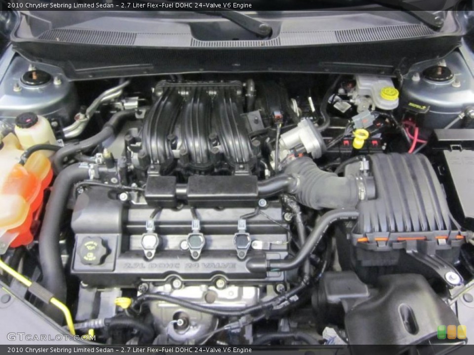 2.7 Liter Flex-Fuel DOHC 24-Valve V6 Engine for the 2010 Chrysler Sebring #47519266