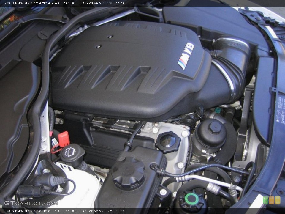 4.0 Liter DOHC 32-Valve VVT V8 Engine for the 2008 BMW M3 #47519344
