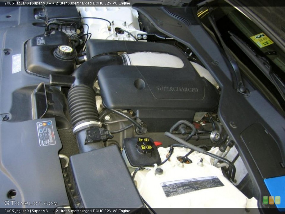 4.2 Liter Supercharged DOHC 32V V8 Engine for the 2006 Jaguar XJ #47519884
