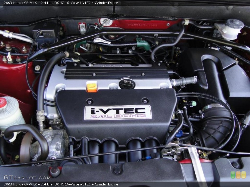 2.4 Liter DOHC 16-Valve i-VTEC 4 Cylinder Engine for the 2003 Honda CR-V #47520649
