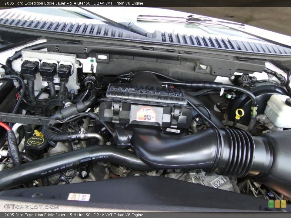5.4 Liter SOHC 24V VVT Triton V8 2005 Ford Expedition Engine