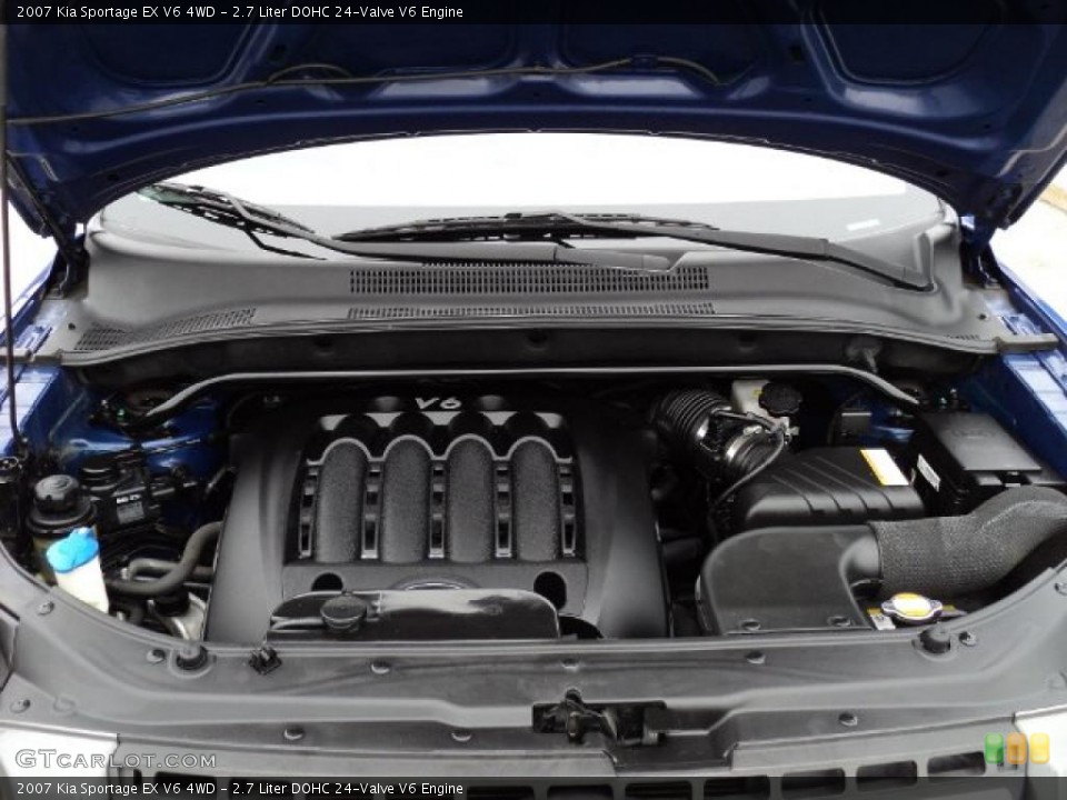 2.7 Liter DOHC 24-Valve V6 Engine for the 2007 Kia Sportage #47526520