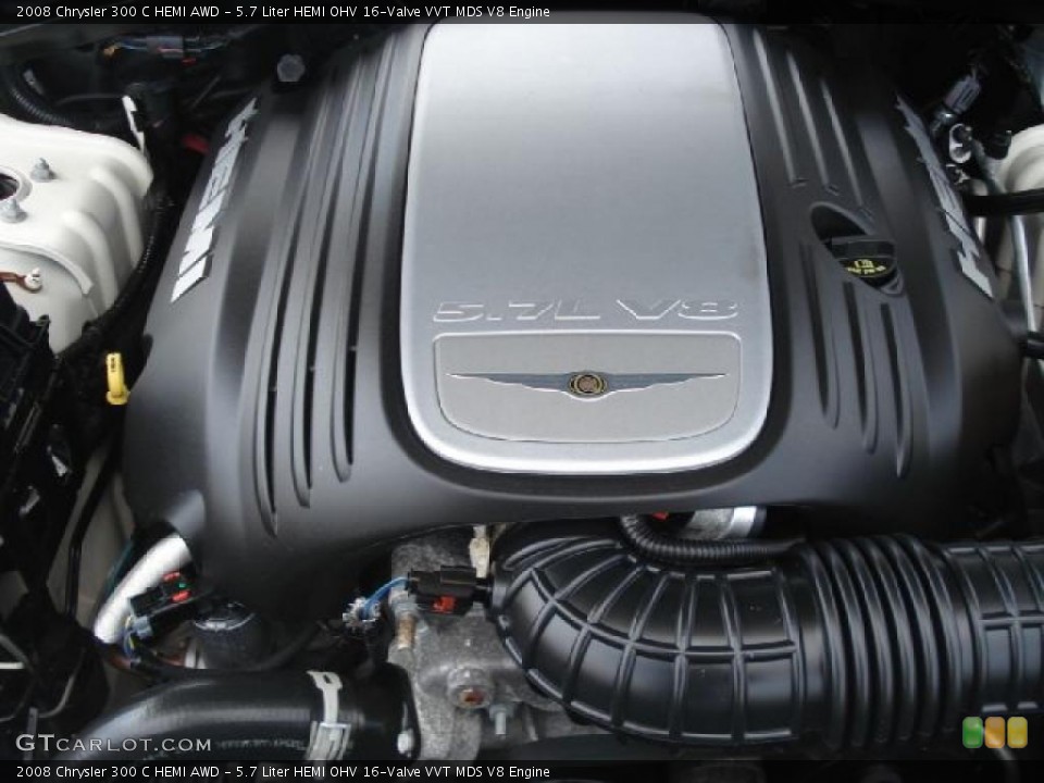 5.7 Liter HEMI OHV 16-Valve VVT MDS V8 Engine for the 2008 Chrysler 300 #47531689