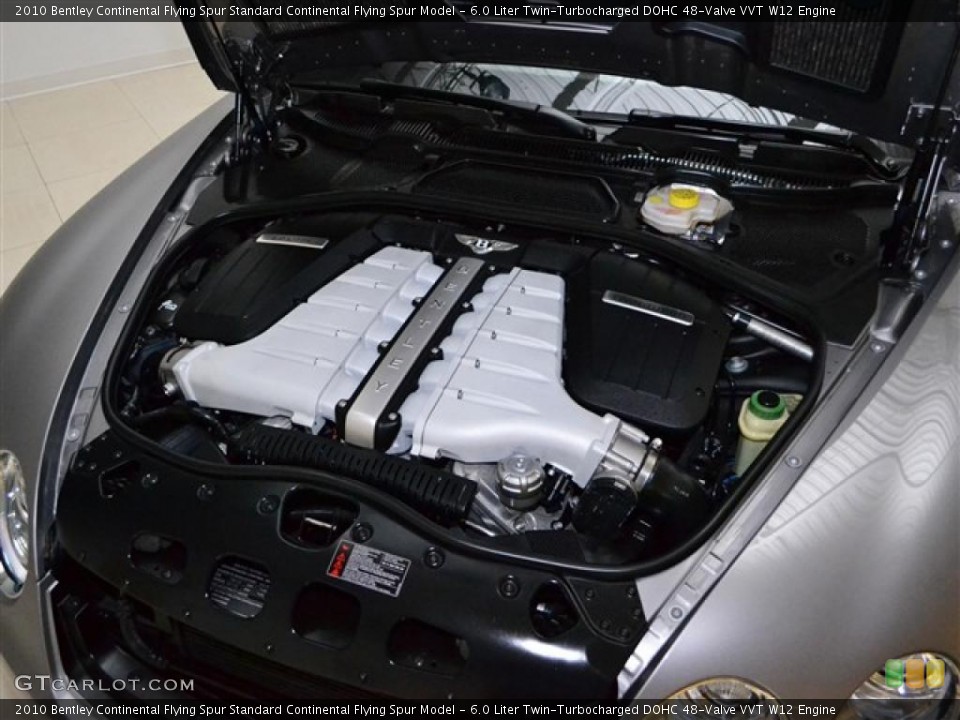 6.0 Liter Twin-Turbocharged DOHC 48-Valve VVT W12 Engine for the 2010 Bentley Continental Flying Spur #47540195