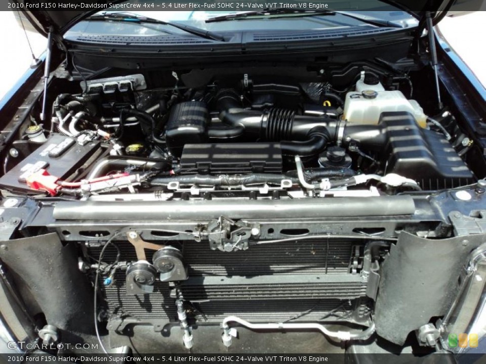 5.4 Liter Flex-Fuel SOHC 24-Valve VVT Triton V8 Engine for the 2010 Ford F150 #47543426