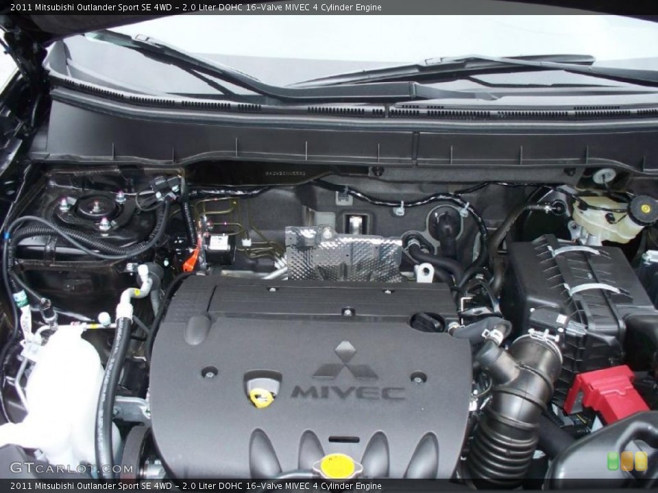 2.0 Liter DOHC 16-Valve MIVEC 4 Cylinder Engine for the 2011 Mitsubishi Outlander Sport #47547443