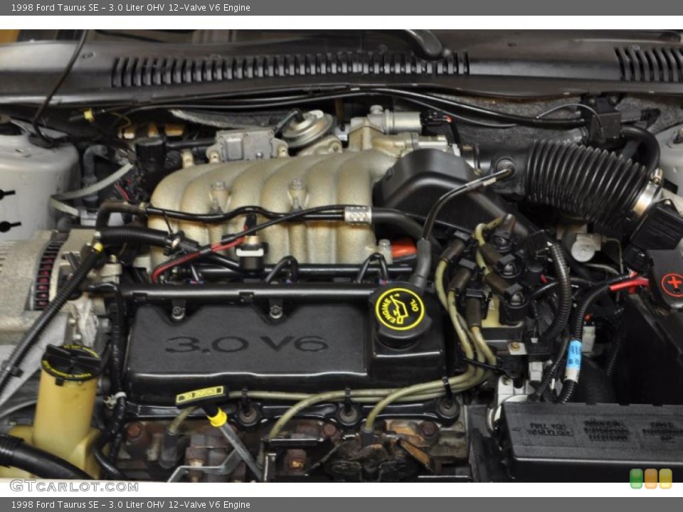 3.0 Liter OHV 12-Valve V6 Engine for the 1998 Ford Taurus #47548823