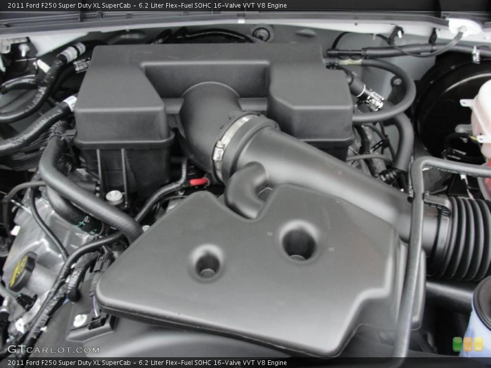 6.2 Liter Flex-Fuel SOHC 16-Valve VVT V8 Engine for the 2011 Ford F250 Super Duty #47552738