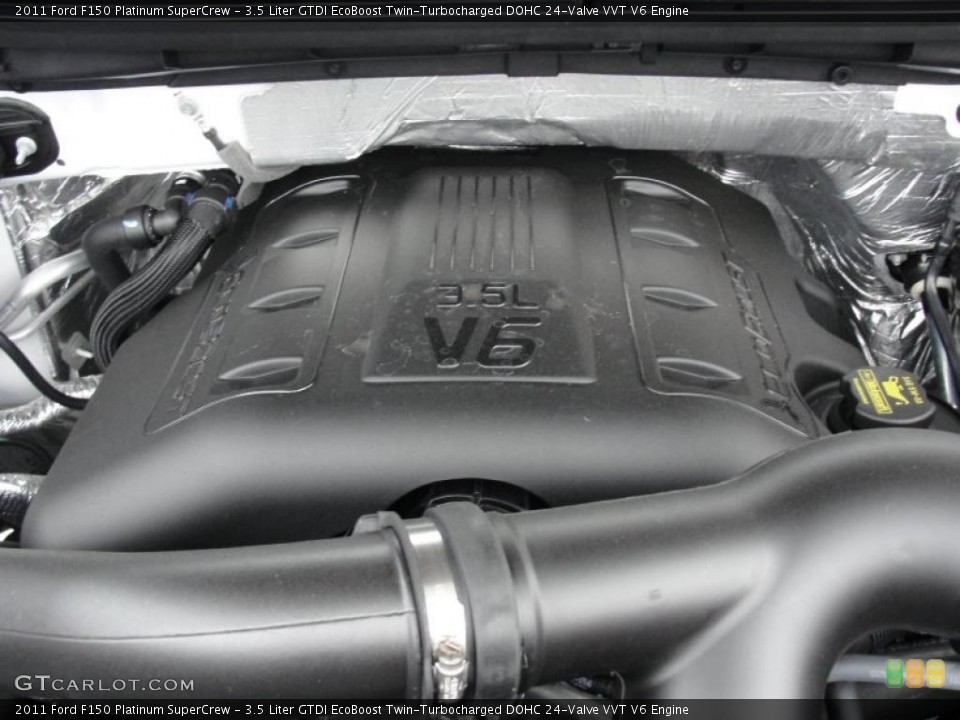 3.5 Liter GTDI EcoBoost Twin-Turbocharged DOHC 24-Valve VVT V6 Engine for the 2011 Ford F150 #47554445