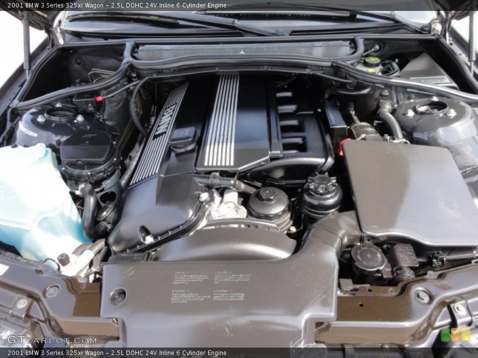 2.5L DOHC 24V Inline 6 Cylinder Engine for the 2001 BMW 3 Series #47554625