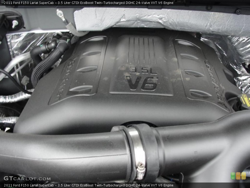 3.5 Liter GTDI EcoBoost Twin-Turbocharged DOHC 24-Valve VVT V6 Engine for the 2011 Ford F150 #47558054