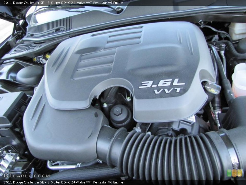 3.6 Liter DOHC 24-Valve VVT Pentastar V6 Engine for the 2011 Dodge Challenger #47558129