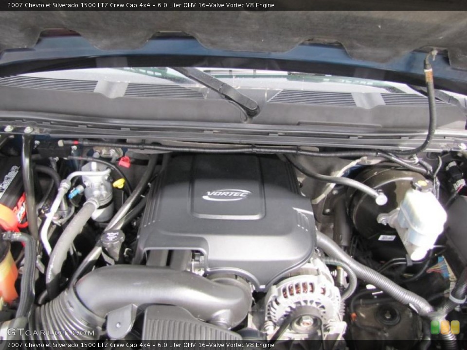 6.0 Liter OHV 16-Valve Vortec V8 Engine for the 2007 Chevrolet Silverado 1500 #47559071